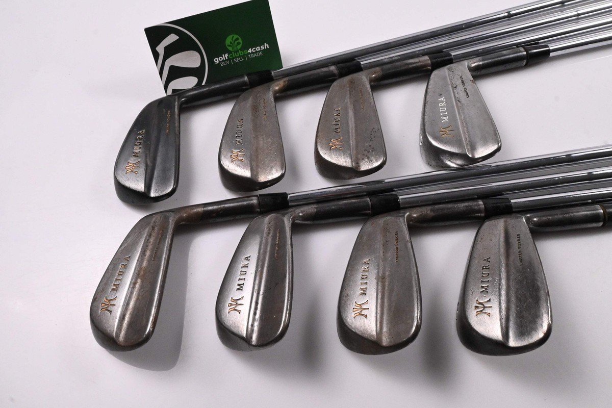 Fers De Golf Miura Tournament Blade 3-PW - Right Handed, Shafts Dynamic Gold S300, Reconditionné