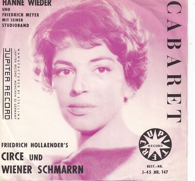 7'' Single - Hanne Wieder - Circe