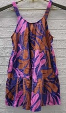 New Marine Layer Leila Double Cloth Sleeveless Mini Dress Multicolor Size Small