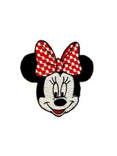 Embroidered Patch - Minnie Mouse - Disney - NEW - Iron-on/Sew-on