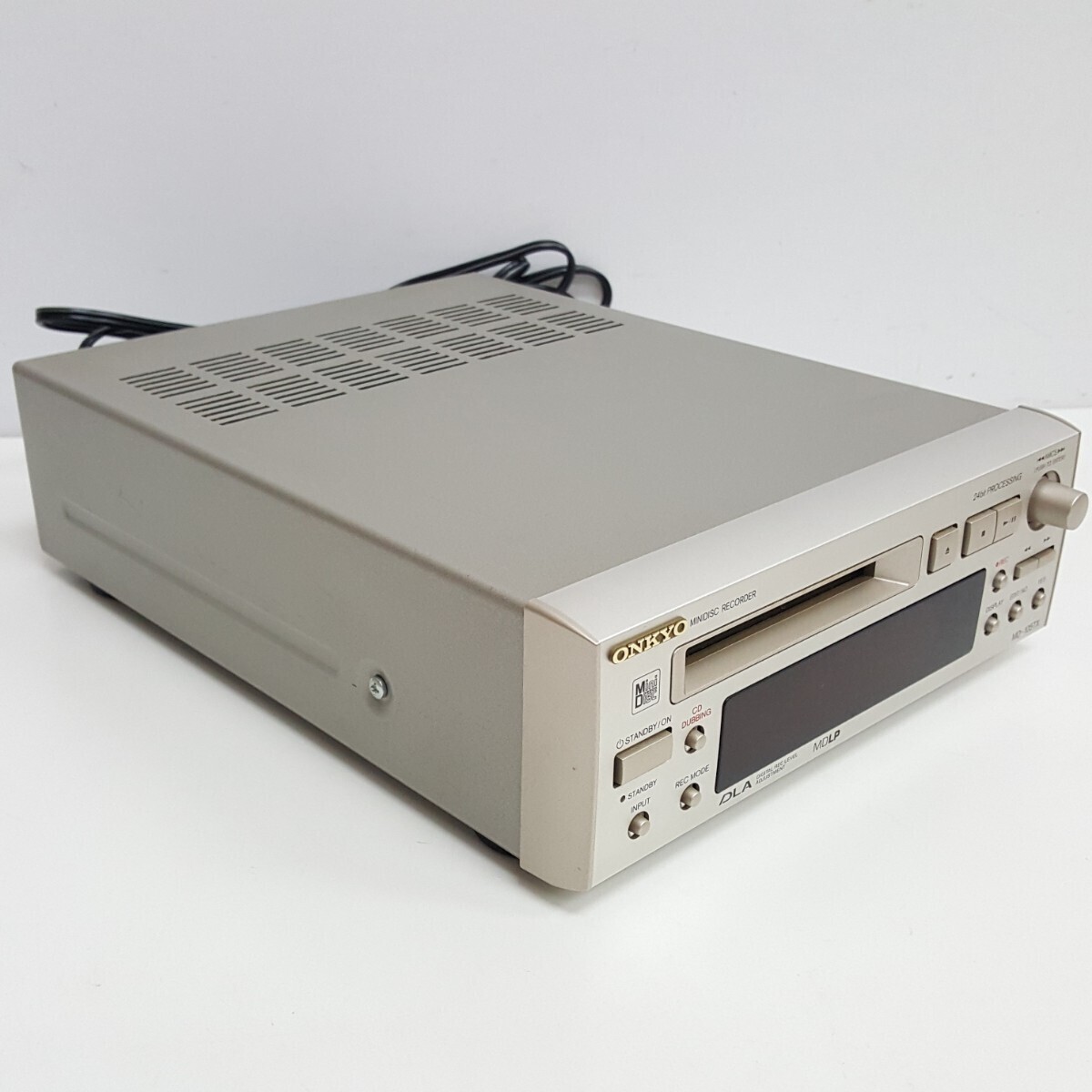 ONKYO MD-105TX ミニディスクレコーダー ！！ ONKYO MD-105TX Mini Disc Recorder High Speed Audio MDLP Used