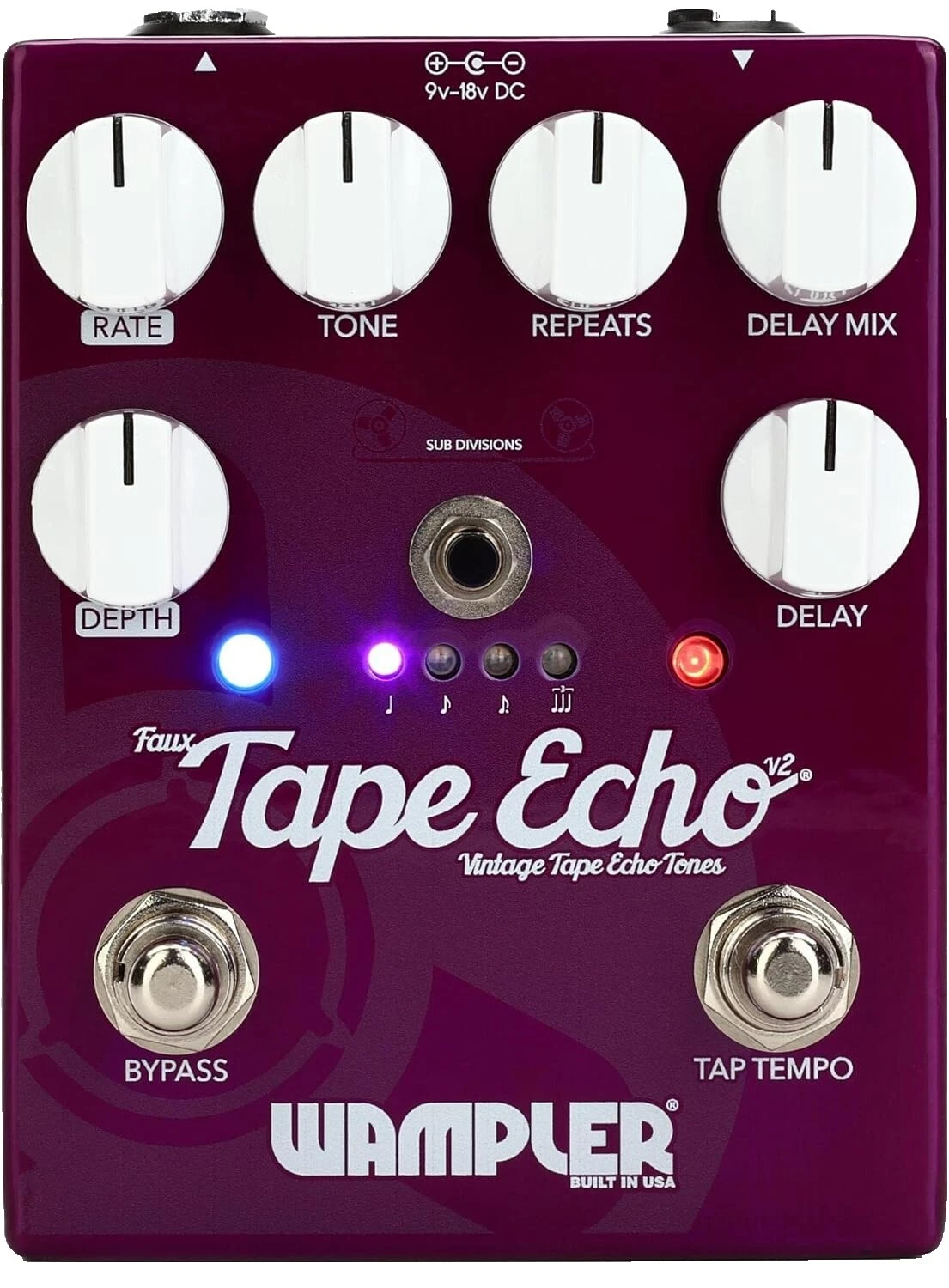 Analog Tape Echo Guitar Delay, Echo & Reverb Pedals