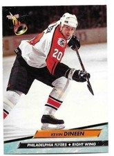 KEVIN DINEEN 1992-93 FLEER ULTRA CARD NEAR MINT CONDITION