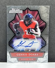 Gerrid Doaks 2021 Wild Card Alumination SILVER AUTO PRC Cincinnati Bearcats