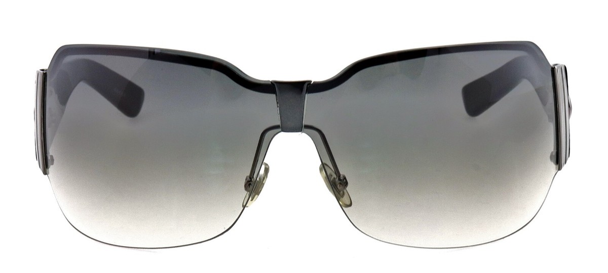 GUCCI GG2768/F/S RLT44 74mm Black Gray Gunmetal Shield Sunglasses