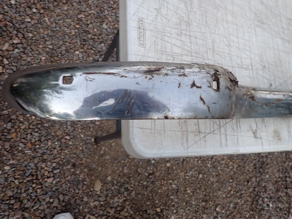 Original 1937 Ford Sedan Delivery Rear Bumper Rare Ford OEM! - Image 2 of 4