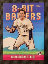 2025 Topps Series 1 Celebration - BROOKS LEE 8-Bit Ballers RC 8B-17