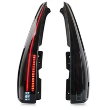 Customized SMOKED LED Tail Lights For 2007-2014 Cadillac Escalade / Escalade ESV