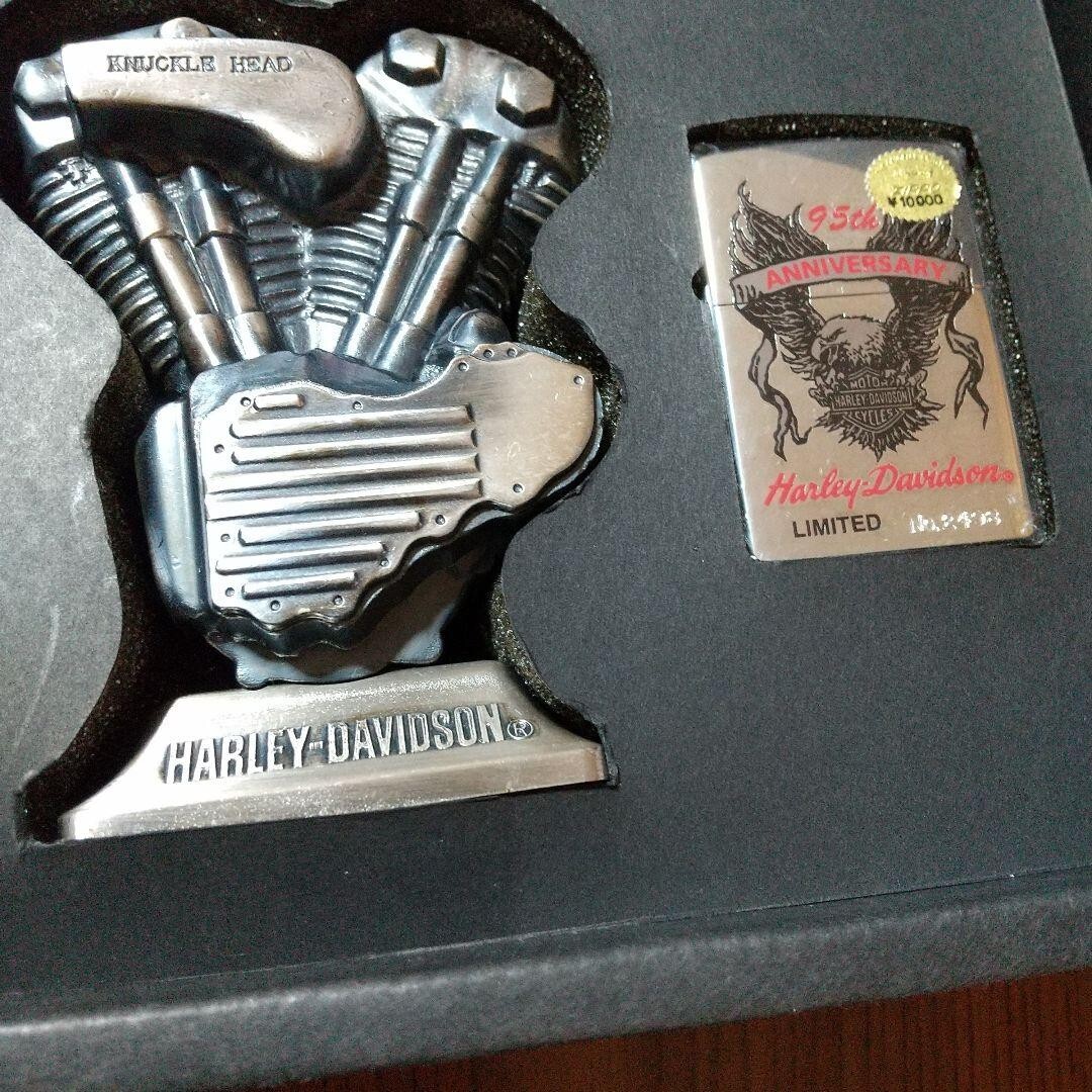 New Zippo Lighter silver Harley Davidson 95th Anniversary New Zippo Lighter silver Harley Davidson 95th Anniversary