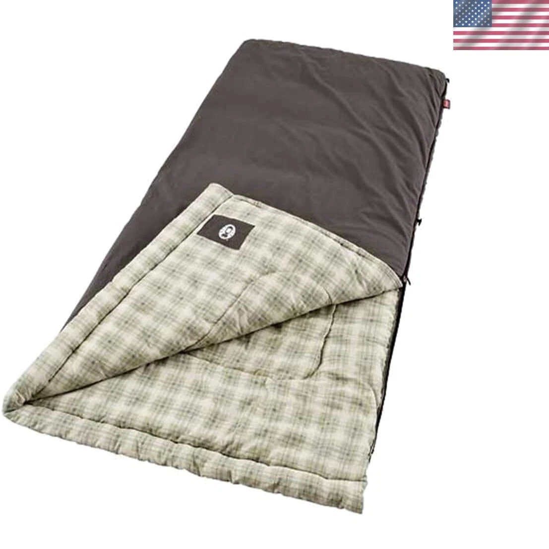 Heritage Big & Tall Cold-Weather Sleeping Bag, 10°F Camping Sleeping Bag for ...