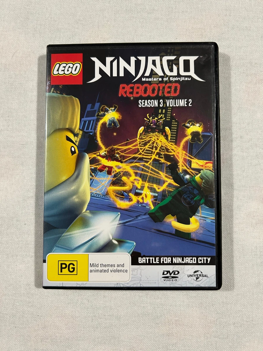 Ninjago season 3 dvd sale