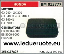 17211899000 ENGINE AIR FILTER HONDA GX 240 270 340H1 340K1 390H1 390K1 165x117