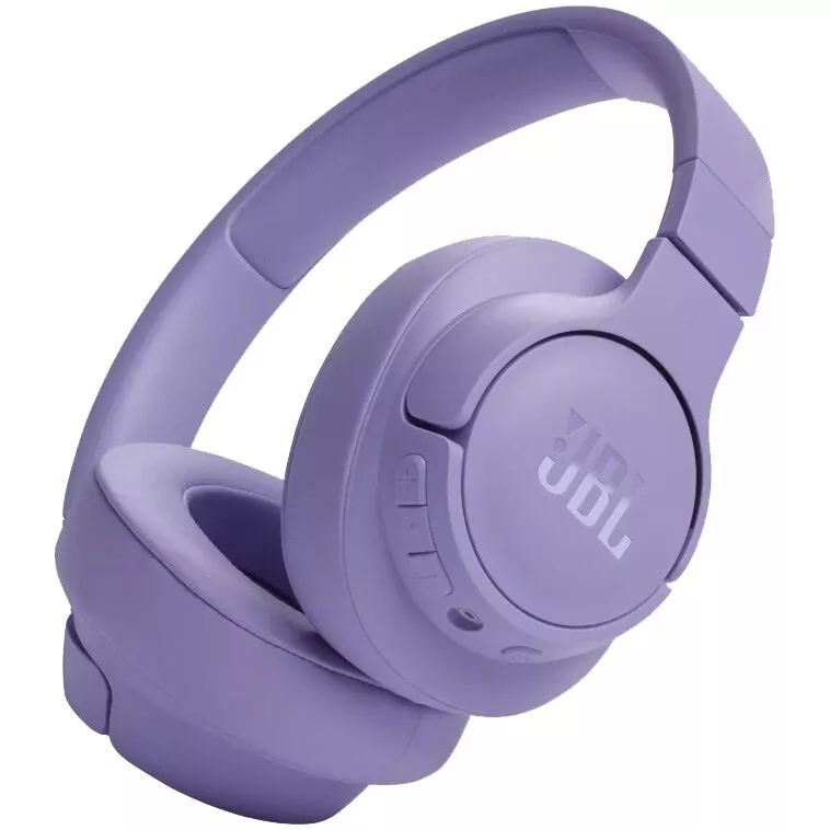 JBL Tune 720BT JBL Pure Bass Sound, Bluetooth 5.3, Multi-point  connection-Purple