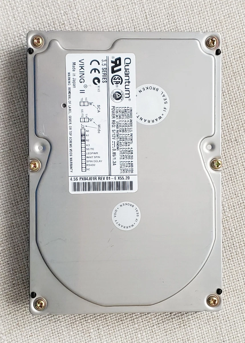 Quantum 4 GB 3.5 in Form Factor Internal Hard Disk Drives for sale
