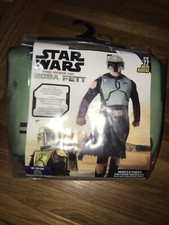 NEW Boba Fett Cosplay Costume Star Wars Jazwares Adult SD 32-34 Halloween
