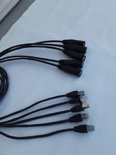 5 Pack PROCAT5E Tactical Shielded w/Neutrik Ethercon Digital Audio Cable to RJ45