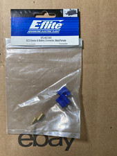 2 of E-Flite R/C Parts EFLAEC303 EC3 Device  Battery Connector Male/Female NIP