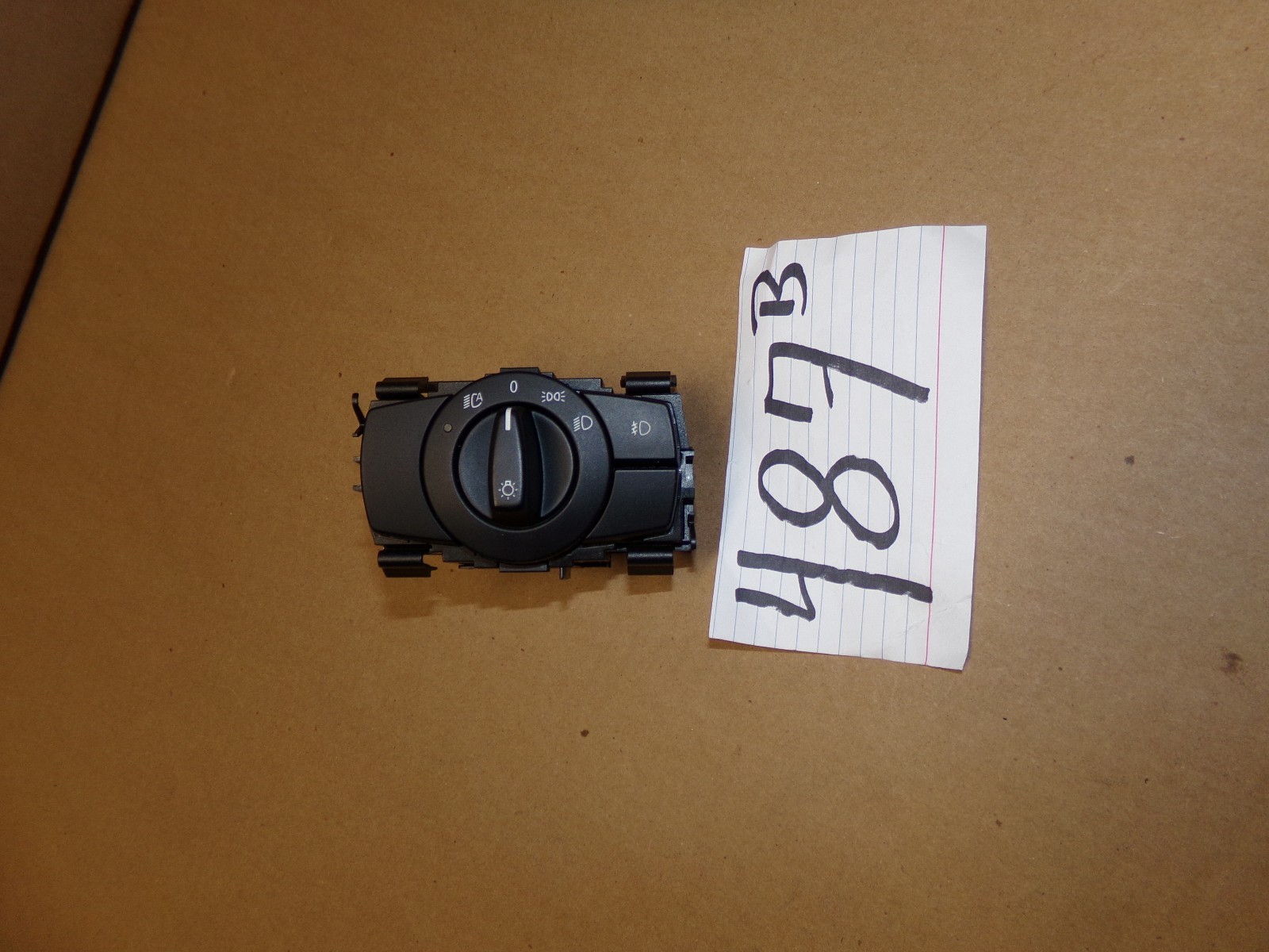 06 07 08 09 10 BMW 330i Headlamp Switch Control Power #487-B