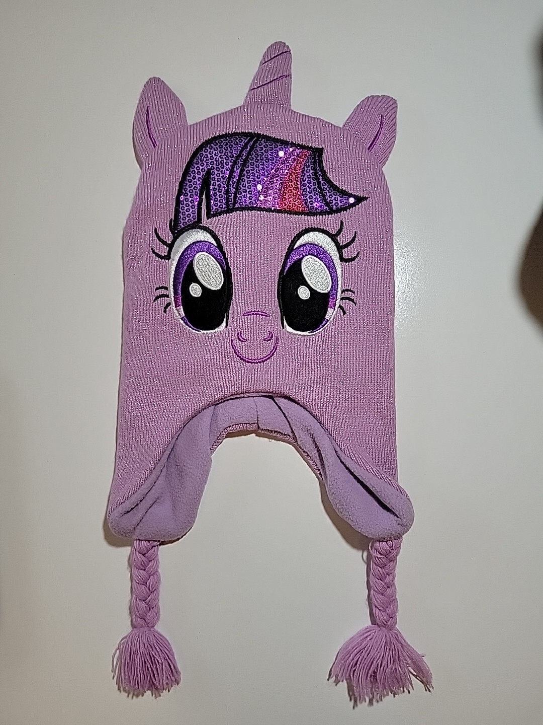 Cappello berretto My Little Pony Beanie ragazza giovane viola (taglia unica adatto a tutti) usato