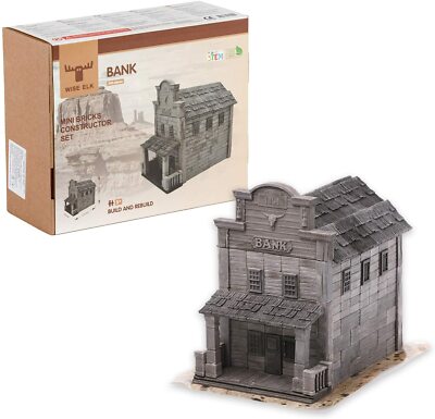 Wise Elk 70545 - Bank - Mini Bricks Konstruktor Set