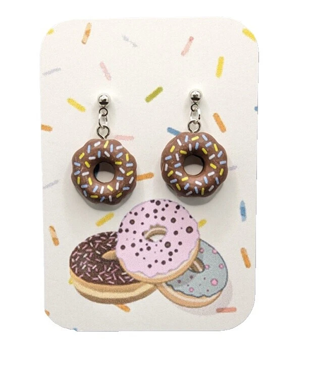 Pendientes de Moda de Acero Quirúrgico de resina