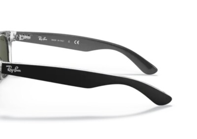 RAY BAN 2132 6052 New Wayfarer Replacement Arms Black on