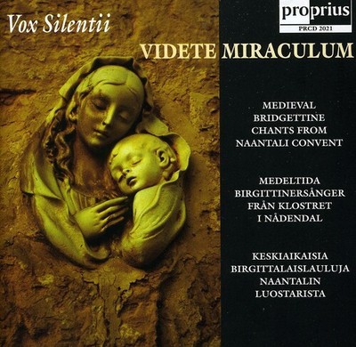 Vox Silentii - Videte Miraculum [New CD]