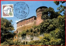aa3274 - ITALY - POSTAL HISTORY - Maximum Card 1980 ARCHITECTURE Castle CASTELLI