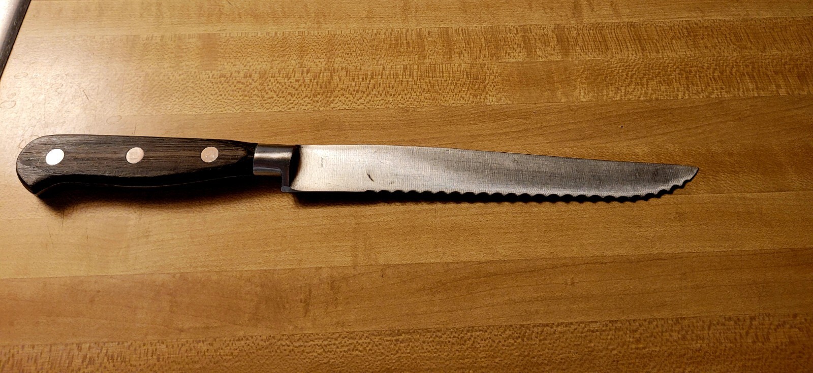 Vintage Jacques Debarr Serrated Carving Knife (12.5 in) (Inoxydable) eBay