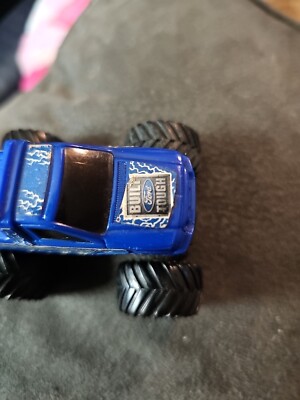 2004 Monster Jam Blue Thunder Ford Tough Pullback 4x4 Car Made In