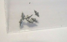 6 ELGIN 12 SIZE  4191 POCKETWATCH BALANCE STAFFS NOS "PIVOT 9"   A-52-7