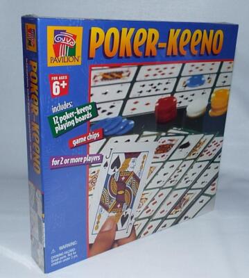 NEW SEALED Vintage 1999 Poker-Keeno Bingo Party Game Ages 6+ Made in USA Family