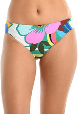 NWT- La Blanca 'Suncatcher' Hipster Bikini Swimsuit Bottom, Multicolor - Size 12
