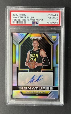 ウォーカー・ケスラーPRIZM AUTO PSA10 NBAカード