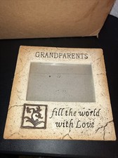 4" x 6" Photo Picture Frame Grandparents Fill The World With Love