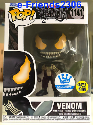 Funko 1141 VENOM GLOW IN THE DARK GITD - Marvel Exclusive - Near MINT