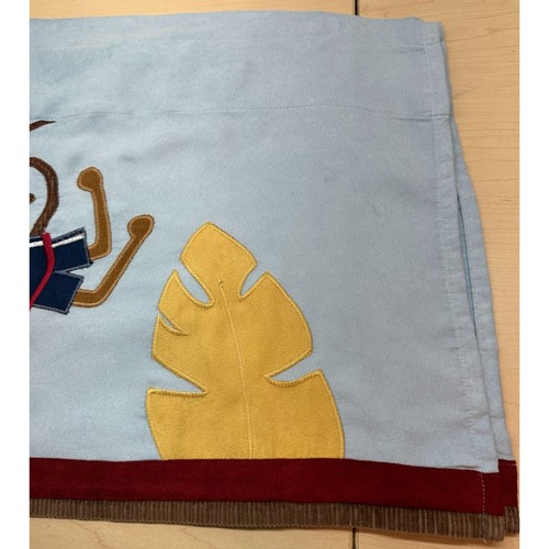 Lambs & Ivy Team Safari Jungle Wild Zoo animals Sports Team Window Valance blue - Picture 8 of 12