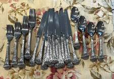 Wallace Bordeaux Flatware 18/10 Stainless Steel Dinner Fork Spoon Salad YOU PICK