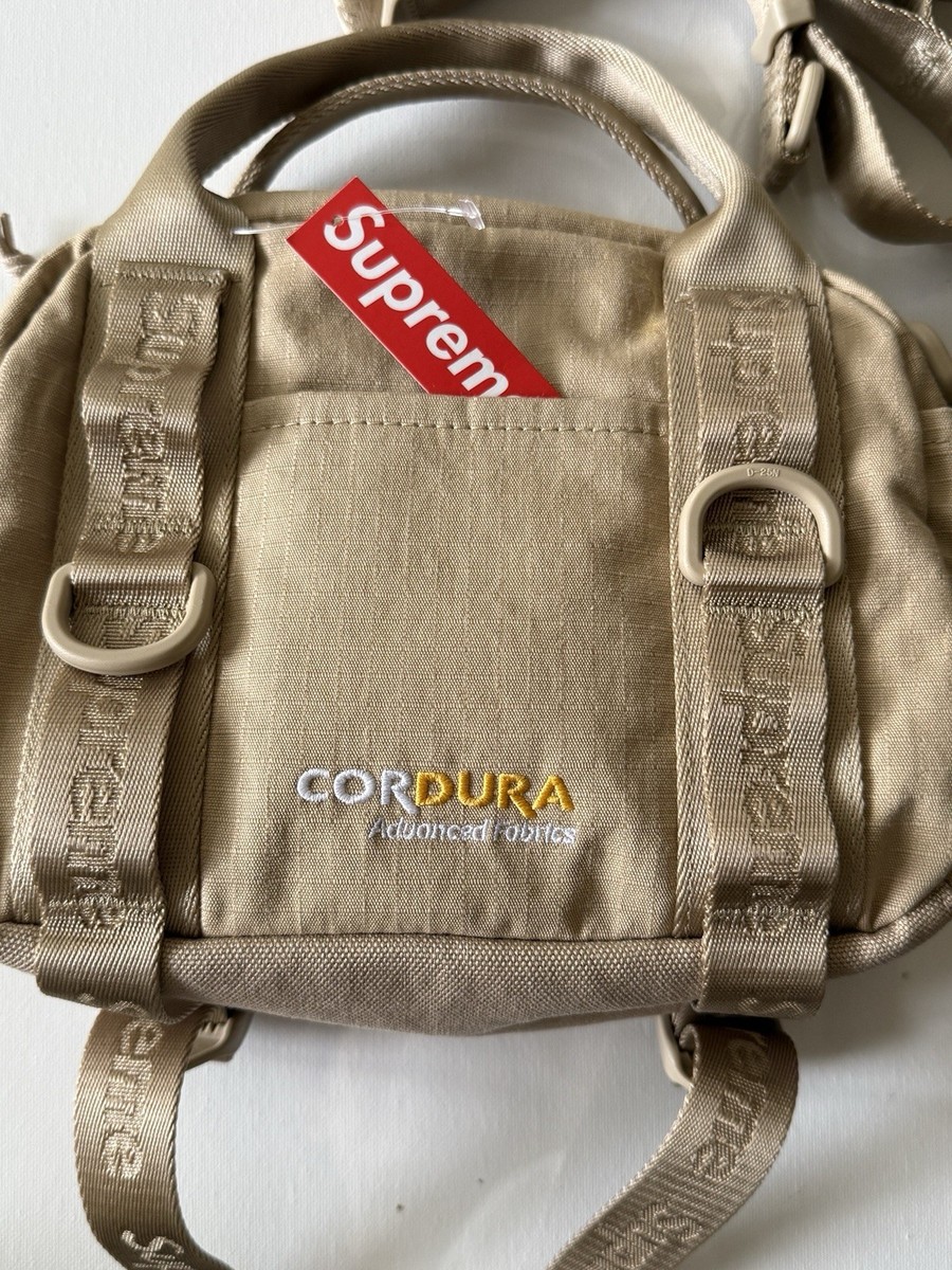 ✓In Hand Supreme SS26 Mini Duffle Bag Tan New US Ship | eBay