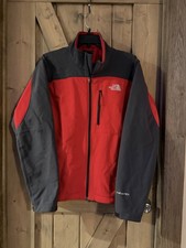 The North Face Apex Bionic Soft Shell Zip Up Red Winter Jacket Men  s M