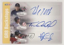 2008 TRISTAR PROjections Yellow 11/25 Hank Conger Francisco Cervelli Auto 1c1