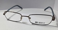 Vintage  Rare KARL LAGERFELD EYEGLASSES KL 160 506 Brown 52-18-135