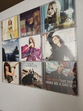 Lot of (9) CD's- Taylor Swift Carrie Underwood Toby Keith Lady Antebellum