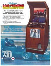 Road Champion Williams Video Arcade Flyer / Brochure / Ad image