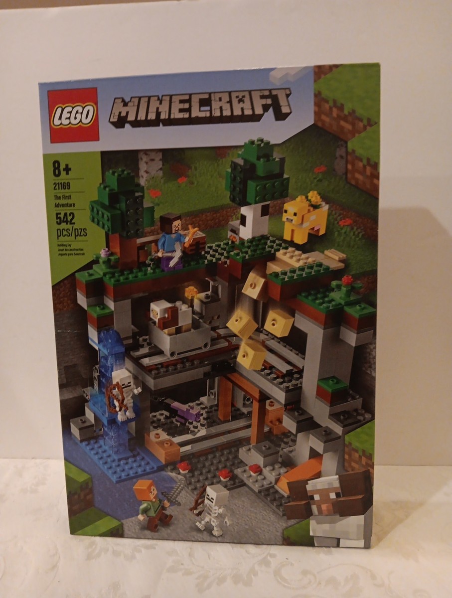 Lego 21169 Minecraft The First Adventure (542 PCS) New & Sealed | eBay