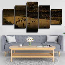 Arena TD Garden Boston Bruins NHL Hockey Sports 5 Piece Panel Canvas Wall Art