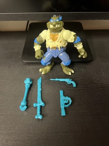 Vintage TMNT Leo as Wolfman, Universal Monsters, Complete Set (Read)