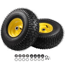 2pcs For John Deere Riding Mowers Replacement 15 X 6.00-6 Tires Assembly 464881 2pcs For John Deere Riding Mowers Replacement 15 X 6.00-6 Tires Assembly 464881