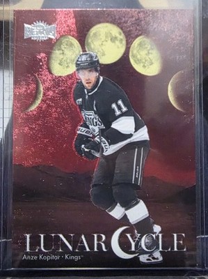 ANZE KOPITAR 2025-26 SkyBox Metal Universe Lunar Cycle RED #LC-3  27/99