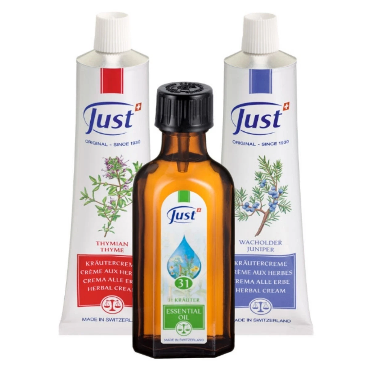 SWISS JUST Thyme+Juniper Cream+31 Essential Oil Anti Aging Therapy Body Massage
Opens in a new windo